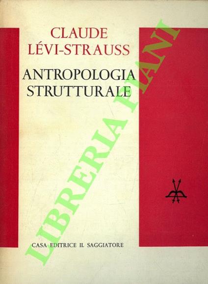 Antropologia strutturale - copertina