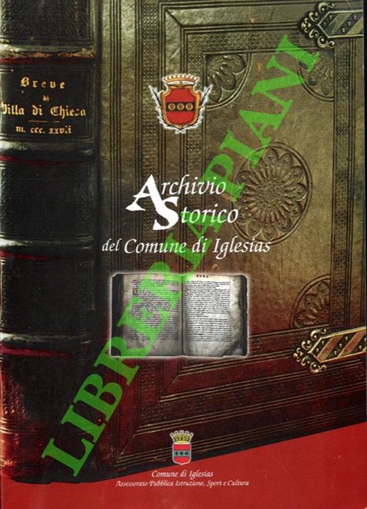 Archivio storico del Comune di Iglesias - copertina