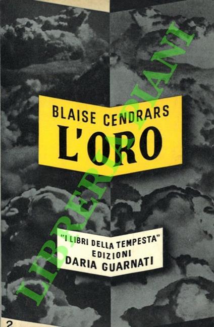 L' oro - copertina