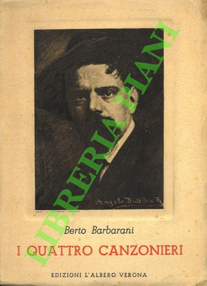 I quattro canzonieri - Berto Barbarani - copertina