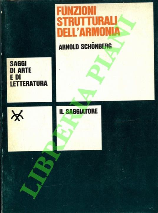 Funzioni strutturali dell'armonia - copertina