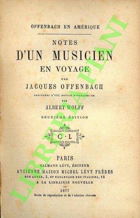 Notes d'un musicien en voyage - copertina