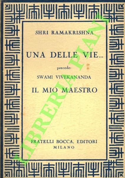 Una delle vie... - Il mio maestro - copertina