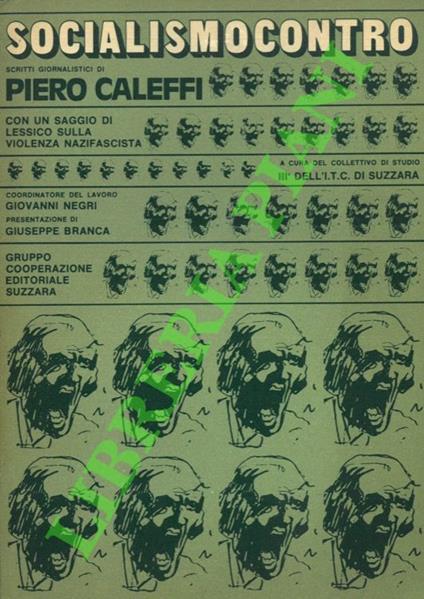 Socialismocontro - Piero Caleffi - copertina