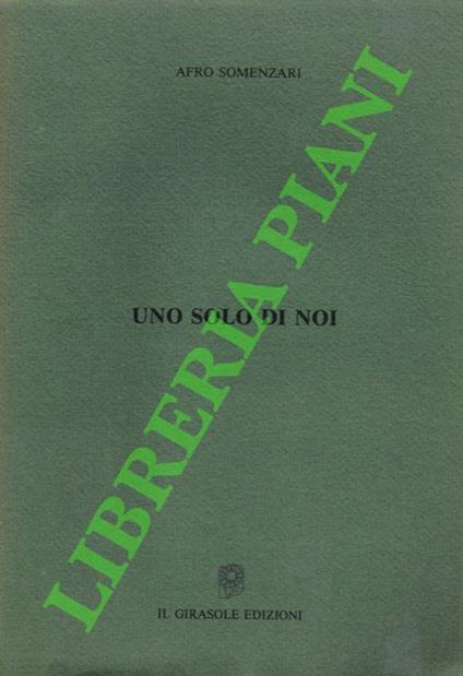 Uno solo di noi - copertina