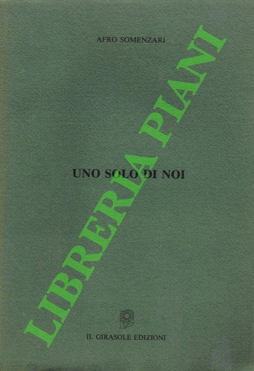 Uno solo di noi - copertina