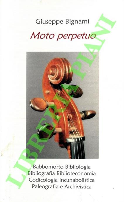 Moto perpetuo - copertina
