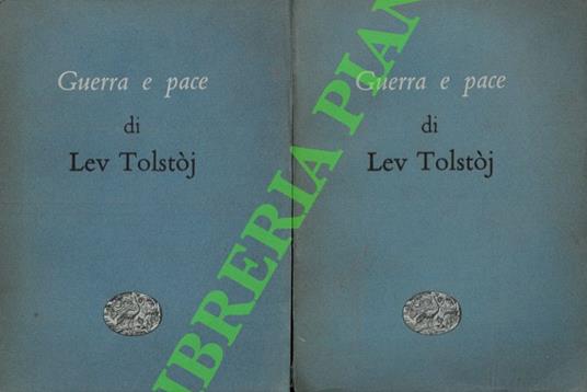 Guerra e pace - Lev Tolstoj - copertina