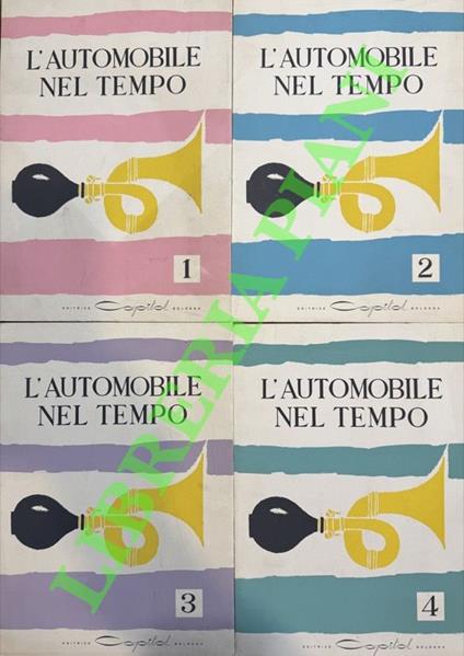 L' automobile nel tempo - copertina