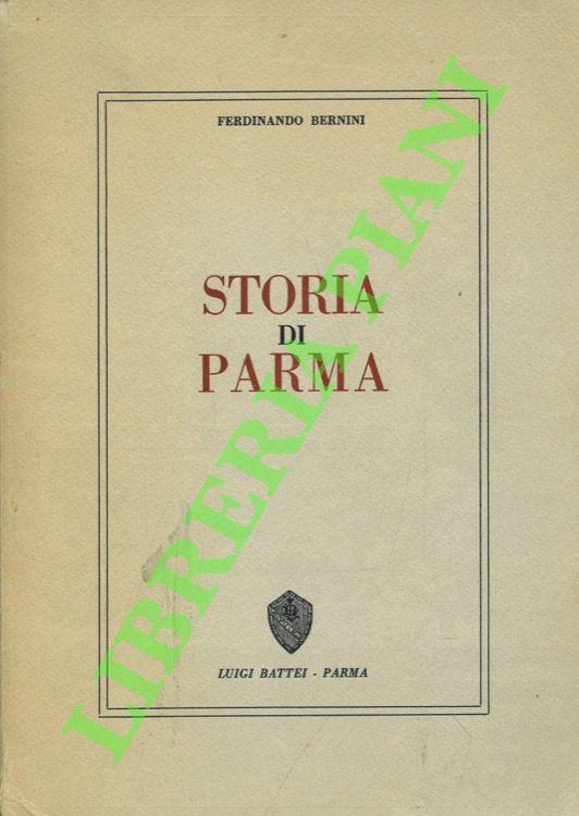 Storia di Parma - Ferdinando Bernini - copertina