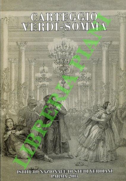Carteggio Verdi-Somma - copertina