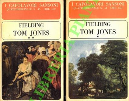 Tom Jones - Henry Fielding - copertina