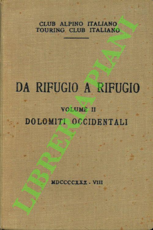 Dolomiti occidentali. Volume II - copertina