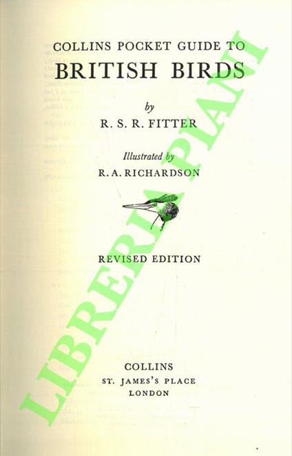 Collins pocket guide to British birds - copertina