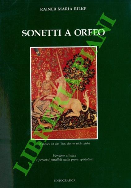 Sonetti a Orfeo - Rainer M. Rilke - copertina