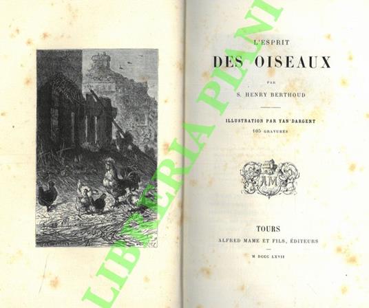 L' esprit des oiseaux - Henry Berthoud - copertina