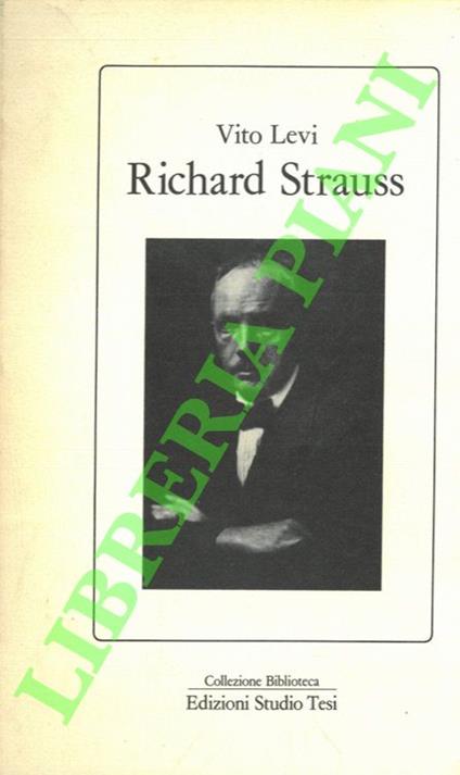 Richard Strauss - Vito Levi - copertina