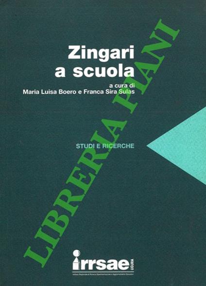 Zingari a scuola. Studi e ricerche - copertina