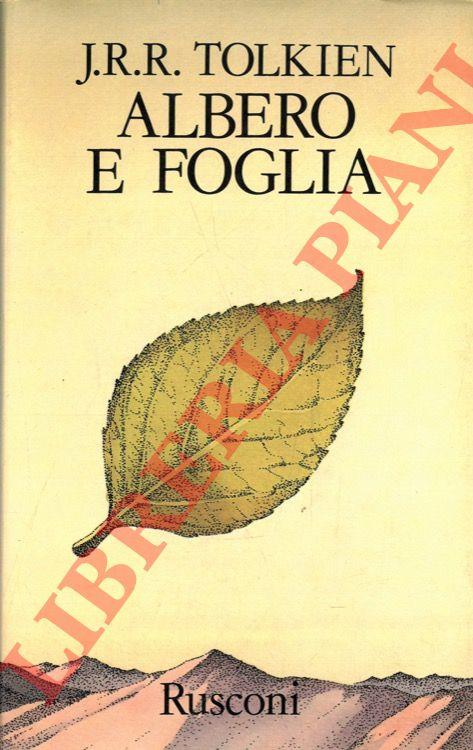 Albero e foglia - copertina