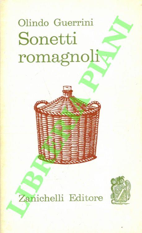 Sonetti romagnoli - Olindo Guerrini - copertina