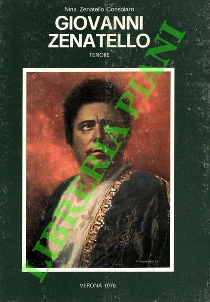 Giovanni Zenatello. Tenore - copertina