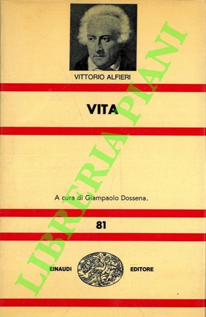 Vita - Vittorio Alfieri - copertina