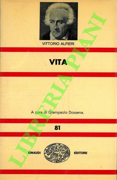 Vita - Vittorio Alfieri - copertina