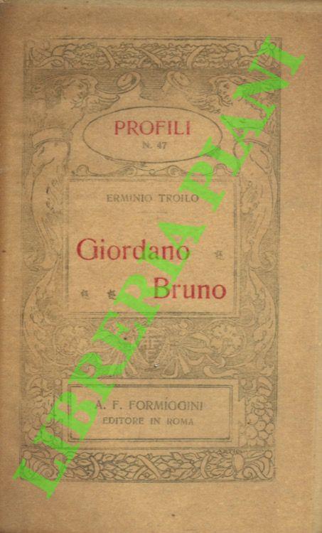 Giordano Bruno - Erminio Troilo - copertina