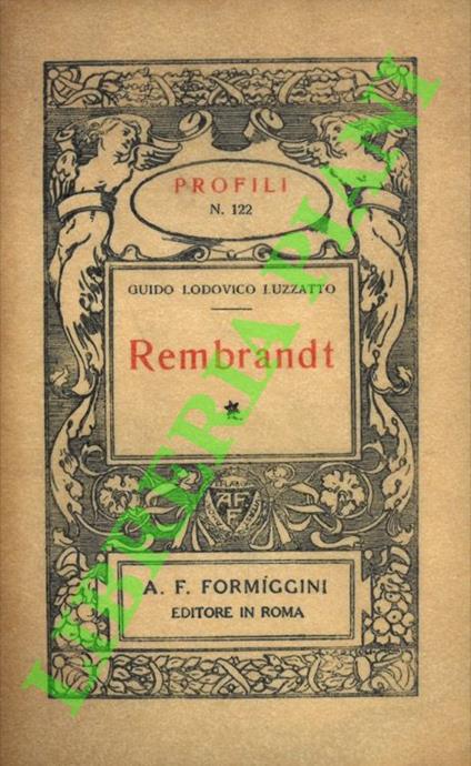 Rembrandt - copertina