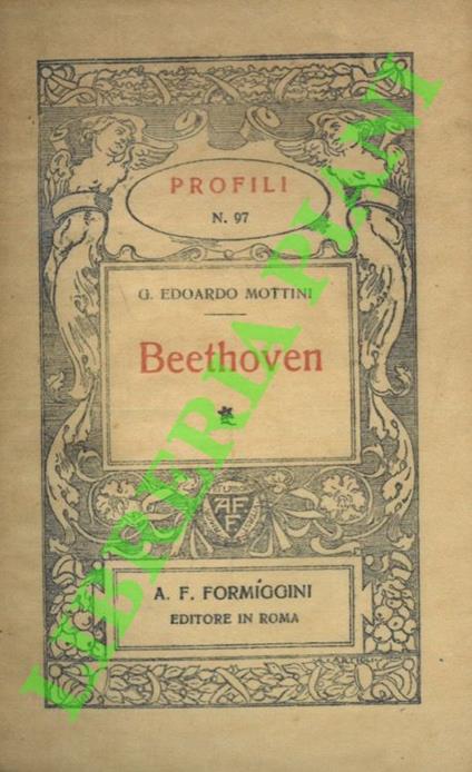 Beethoven - Edoardo G. Mottini - copertina