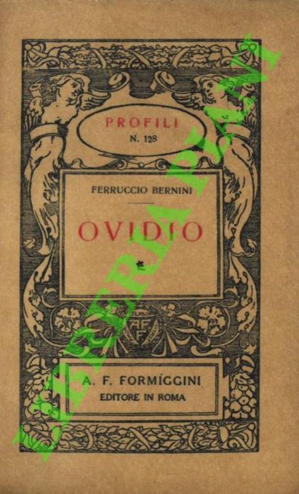 Ovidio - copertina