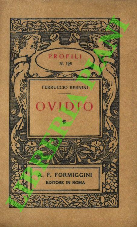 Ovidio - copertina