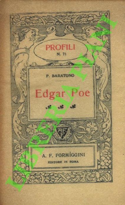 Edgar Poe - copertina