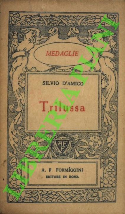Trilussa - Silvio D'Amico - copertina