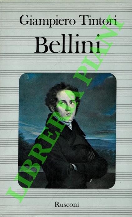 Bellini - Giampiero Tintori - copertina