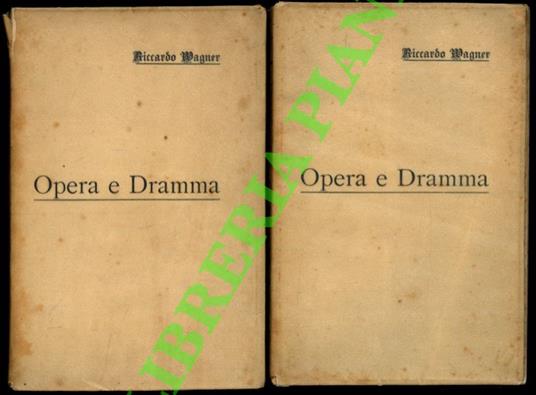 Opera e dramma - copertina