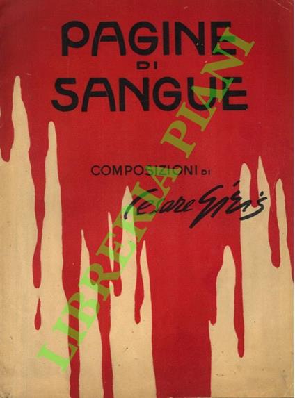 Pagine di Sangue - copertina