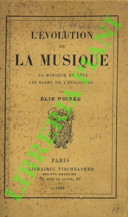 L'evolution de la musique - copertina