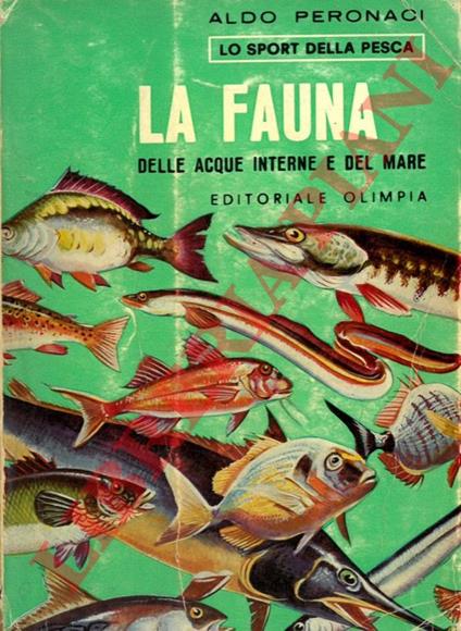 La fauna della acque interne e del mare - copertina