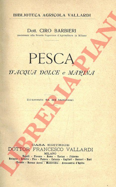 Pesca d'acqua dolce e marina - copertina
