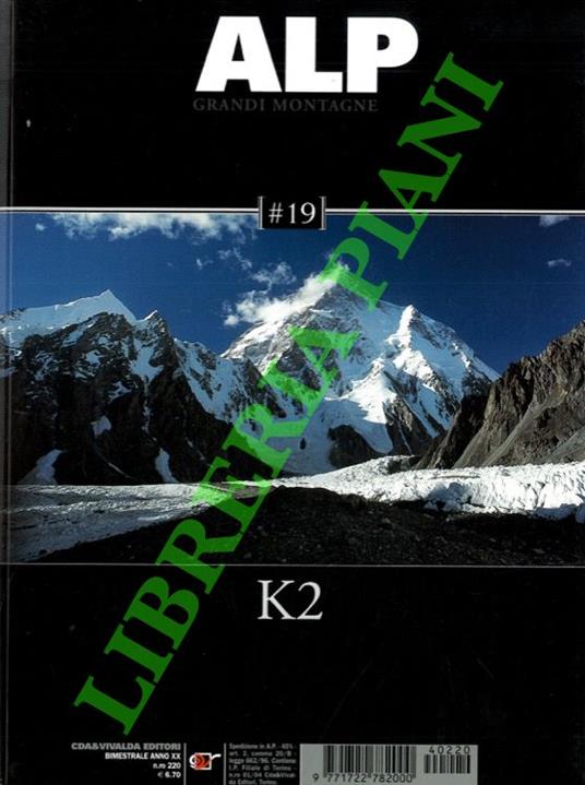 K2 - copertina