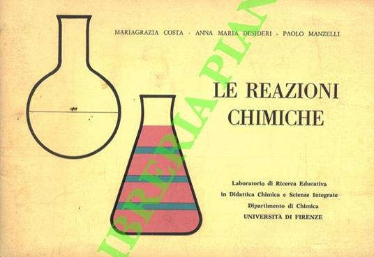 Le reazioni chimiche - copertina
