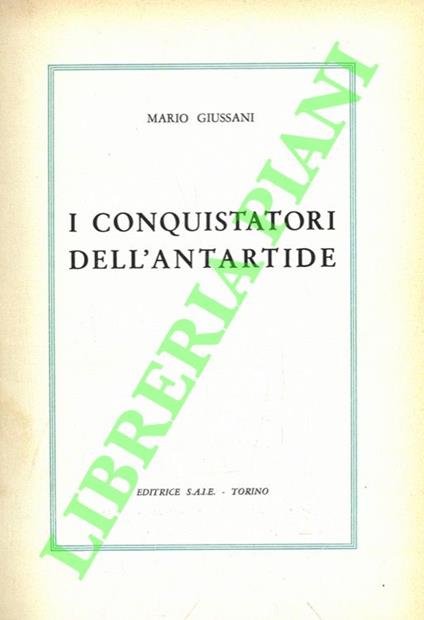 I conquistatori dell'Antartide - copertina