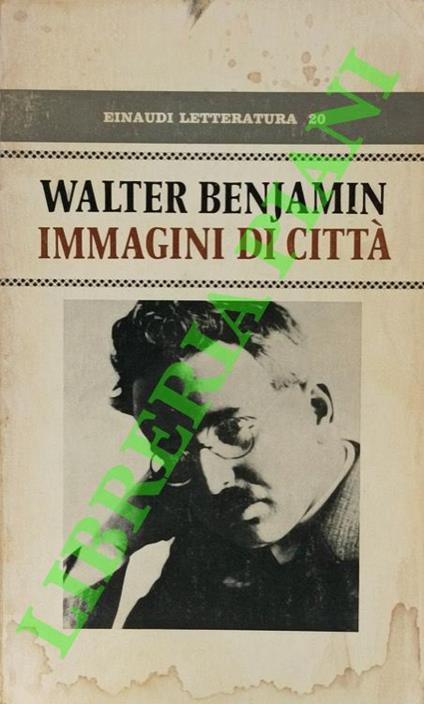 Immagini di città - Walter Benjamin - copertina