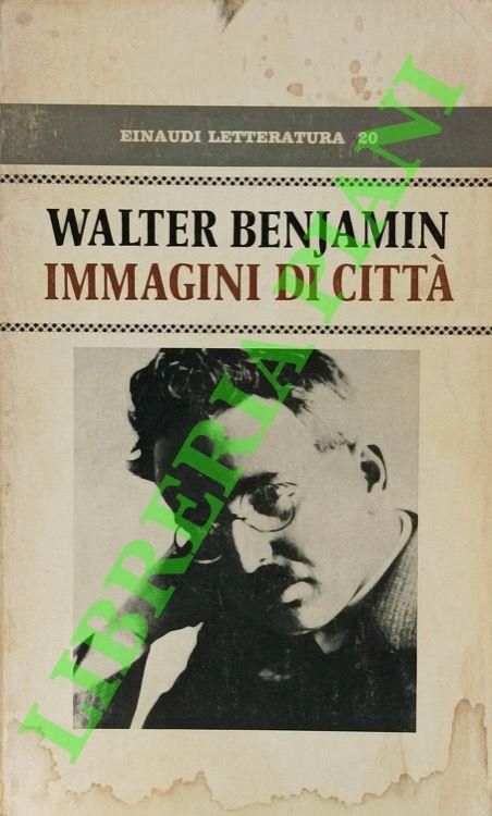 Immagini di città - Walter Benjamin - copertina