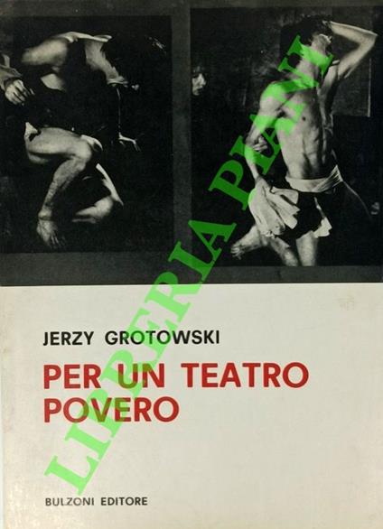 Per un teatro povero - Jerzy Grotowski - copertina