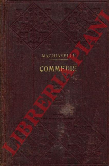 Commedie - Niccolò Machiavelli - copertina