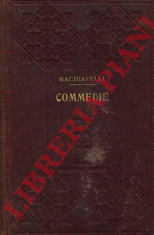Commedie - Niccolò Machiavelli - copertina