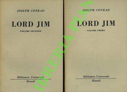Lord Jim - Joseph Conrad - copertina