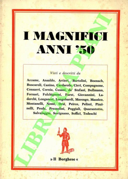 I magnifici anni '50 - copertina
